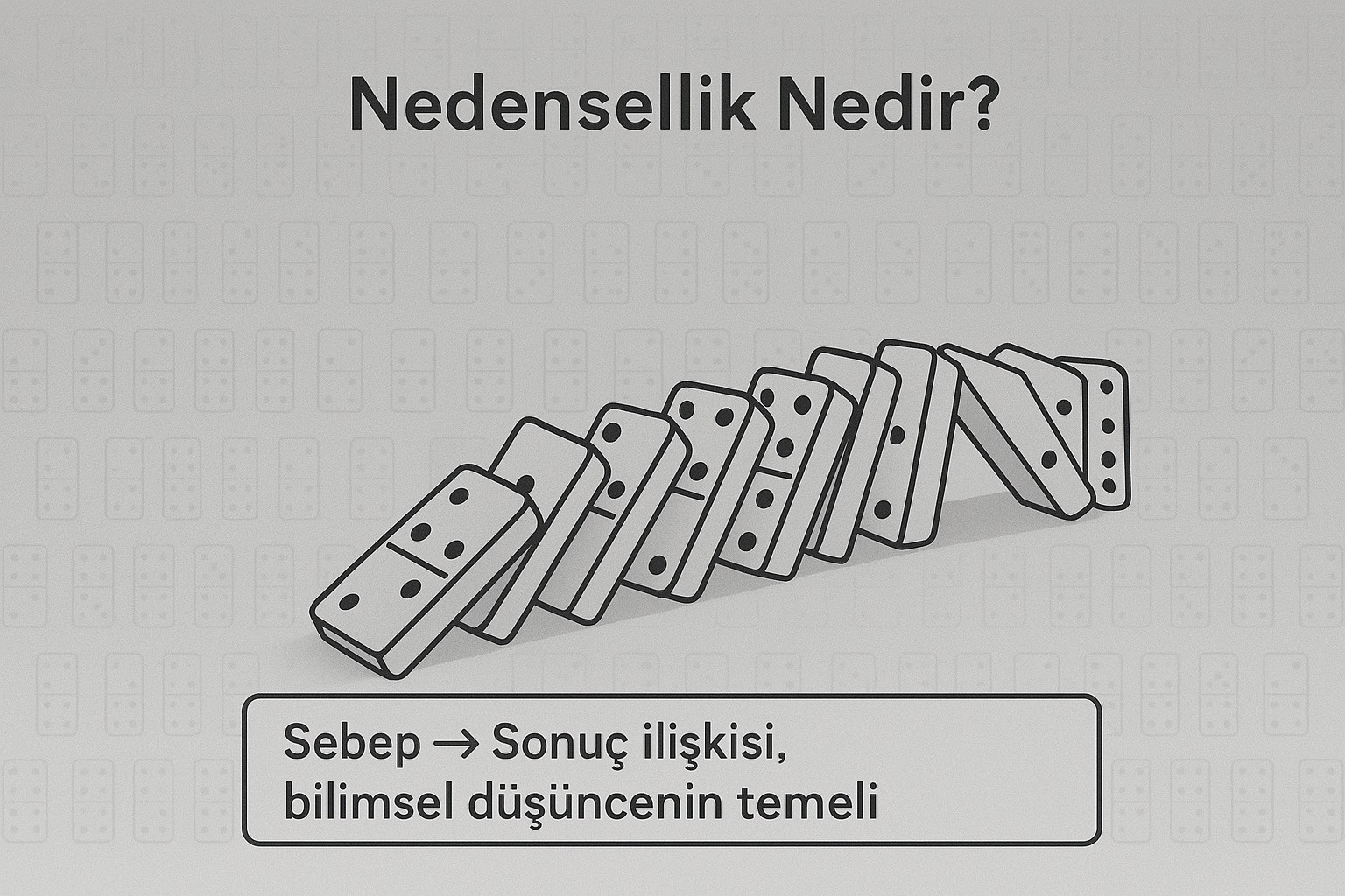Nedensellik Nedir?