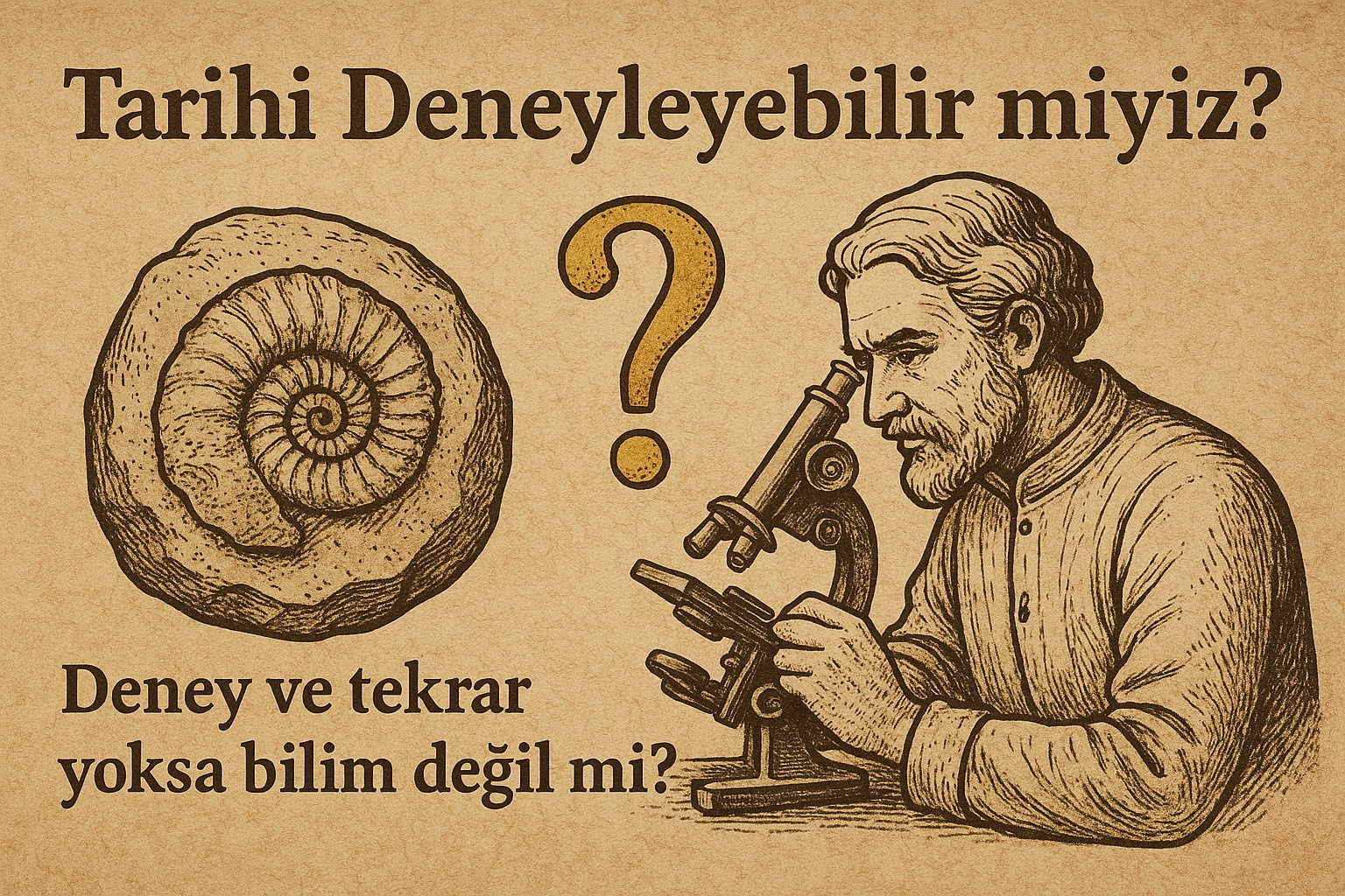 Tarihi Deneyleyebilir miyiz?