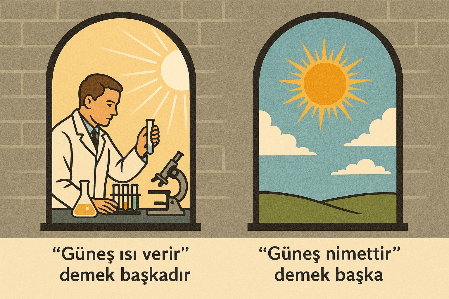 Güneş Isı Verir / Güneş Nimettir